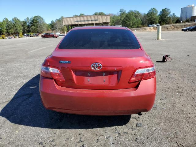 4T1BE46K17U004938 - 2007 TOYOTA CAMRY CE RED photo 6
