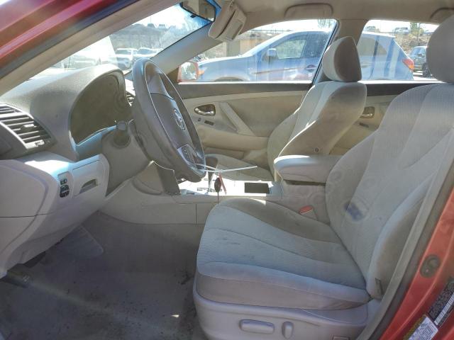 4T1BE46K17U004938 - 2007 TOYOTA CAMRY CE RED photo 7