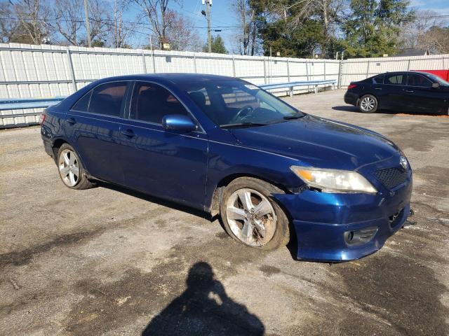 4T1BF3EK8BU681387 - 2011 TOYOTA CAMRY BASE BLUE photo 4