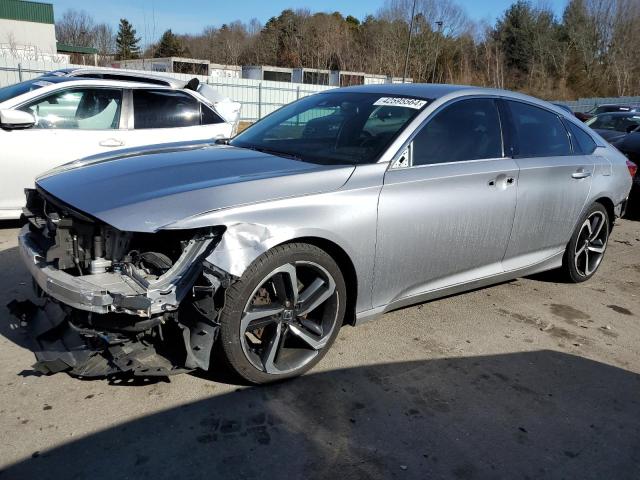 1HGCV1F35KA173484 - 2019 HONDA ACCORD SPORT SILVER photo 1