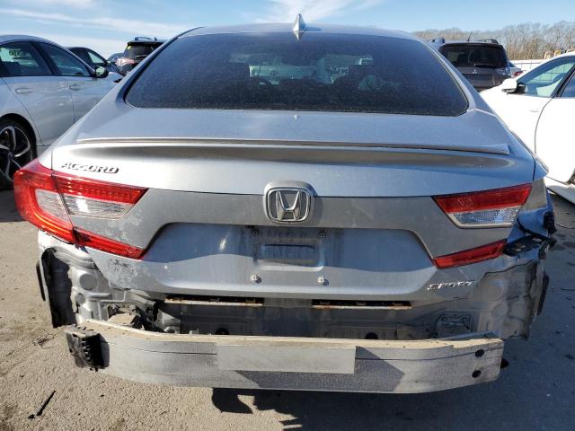 1HGCV1F35KA173484 - 2019 HONDA ACCORD SPORT SILVER photo 6