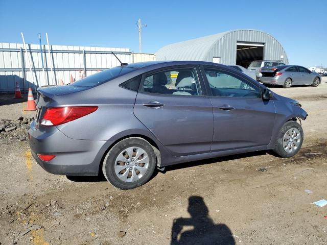 KMHCT4AE3HU192259 - 2017 HYUNDAI ACCENT SE GRAY photo 3