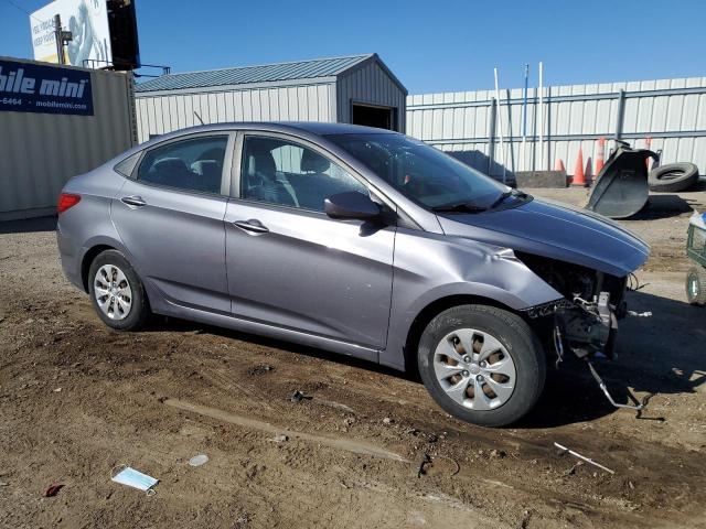 KMHCT4AE3HU192259 - 2017 HYUNDAI ACCENT SE GRAY photo 4