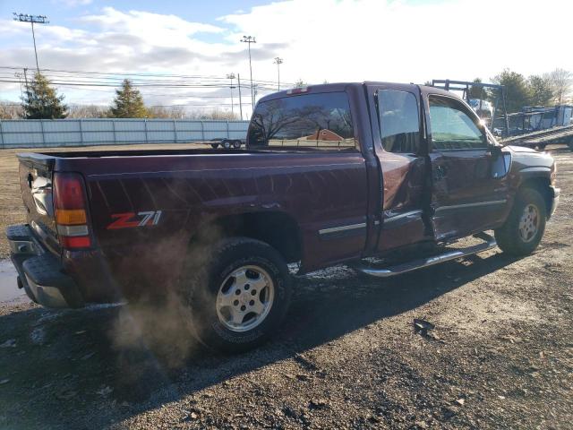 1GCEK19T71E177832 - 2001 CHEVROLET SILVERADO K1500 MAROON photo 3