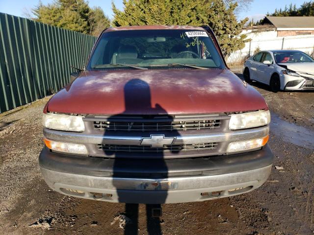 1GCEK19T71E177832 - 2001 CHEVROLET SILVERADO K1500 MAROON photo 5