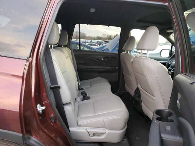 5FNYF8H58MB018771 - 2021 HONDA PASSPORT EXL MAROON photo 10