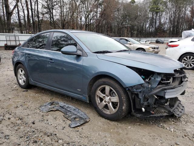 1G1PF5SC3C7239421 - 2012 CHEVROLET CRUZE LT BLUE photo 4