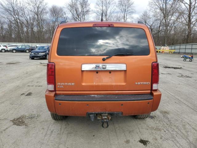 1D4PU6GX0BW560936 - 2011 DODGE NITRO DETONATOR ORANGE photo 6