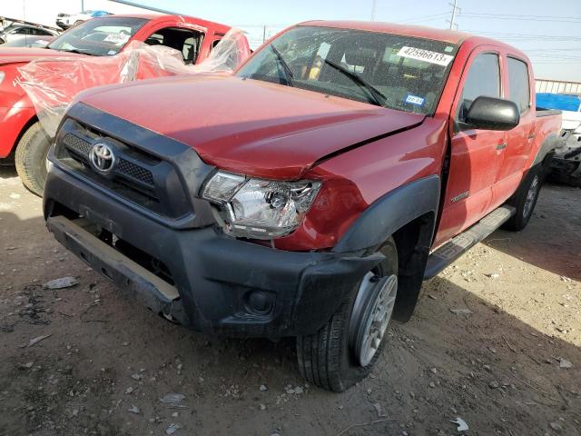 3TMJU4GN9EM159220 - 2014 TOYOTA TACOMA DOUBLE CAB PRERUNNER RED photo 1
