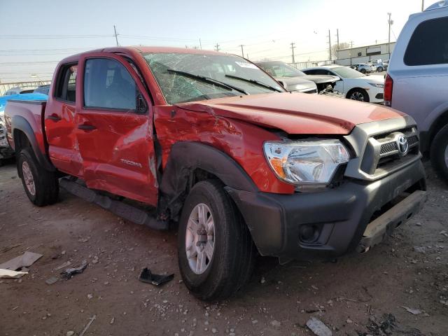 3TMJU4GN9EM159220 - 2014 TOYOTA TACOMA DOUBLE CAB PRERUNNER RED photo 4