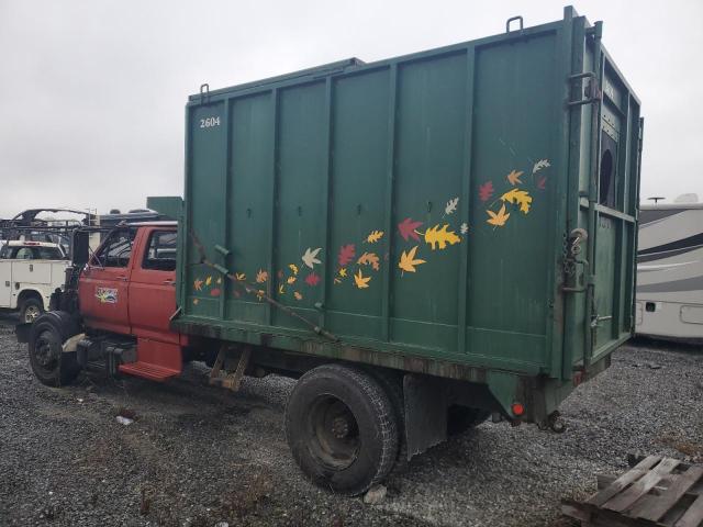 1FDNF80C2SVA77337 - 1995 FORD F800 RED photo 3