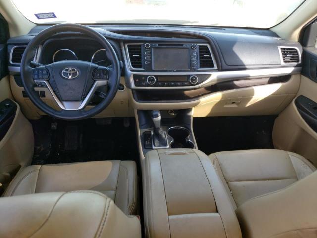 5TDKKRFH9ES031563 - 2014 TOYOTA HIGHLANDER XLE WHITE photo 8