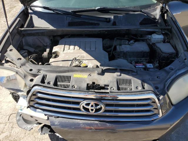 JTEES42A792149693 - 2009 TOYOTA HIGHLANDER LIMITED GRAY photo 11