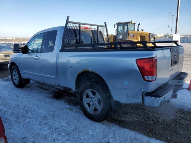 1N6AA06B87N230003 - 2007 NISSAN TITAN XE SILVER photo 2