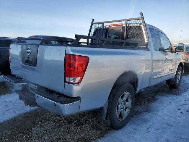 1N6AA06B87N230003 - 2007 NISSAN TITAN XE SILVER photo 3