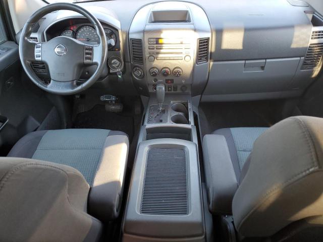 1N6AA06B87N230003 - 2007 NISSAN TITAN XE SILVER photo 8