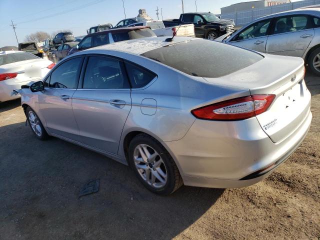 3FA6P0H70GR383316 - 2016 FORD FUSION SE SILVER photo 2