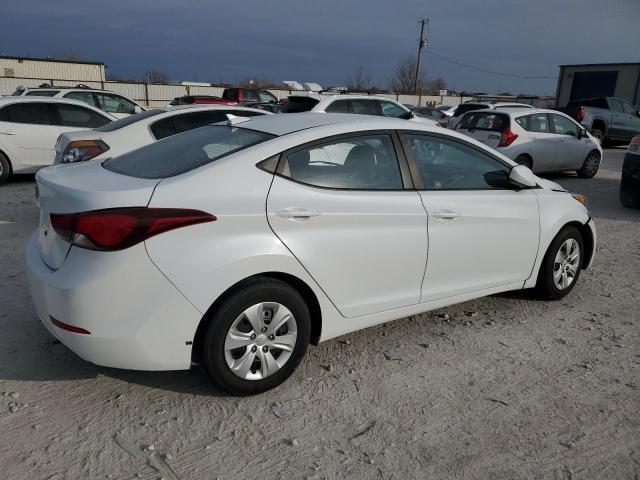 5NPDH4AE6GH742704 - 2016 HYUNDAI ELANTRA SE WHITE photo 3