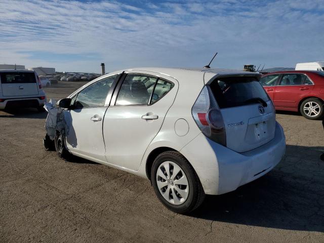 JTDKDTB36C1526623 - 2012 TOYOTA PRIUS C WHITE photo 2