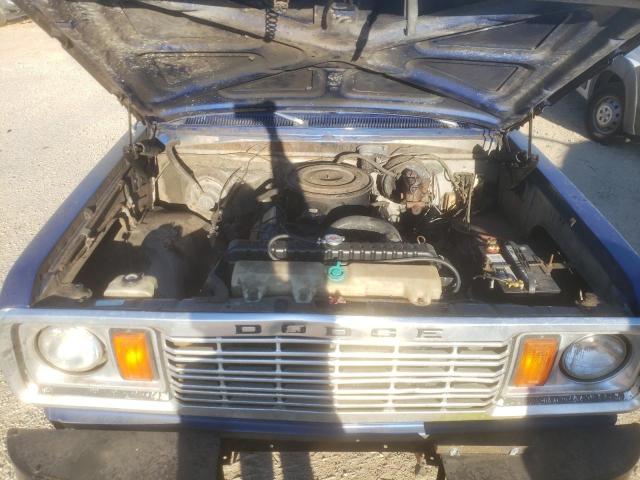 W27BJ8S274617 - 1978 DODGE W200 BLUE photo 11