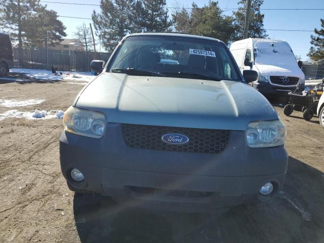 1FMYU93127KA20633 - 2007 FORD ESCAPE XLT GREEN photo 5