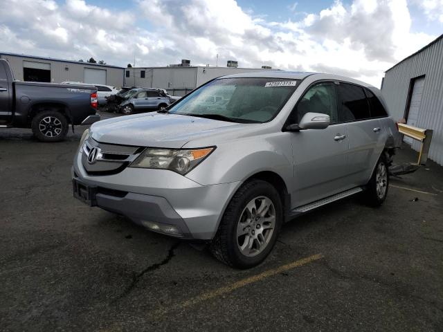 2HNYD28417H517690 - 2007 ACURA MDX TECHNOLOGY SILVER photo 1