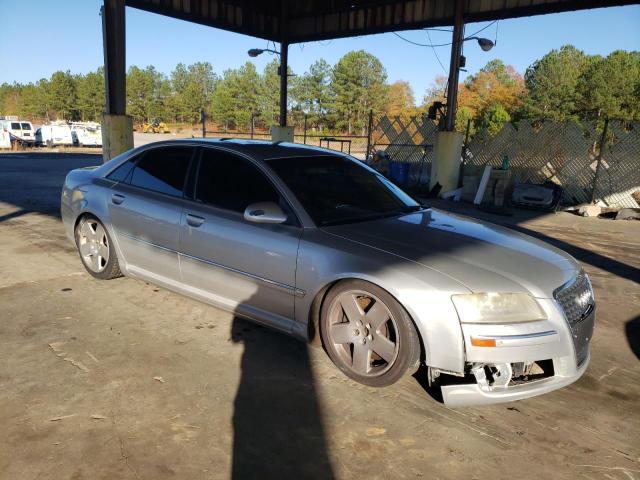 WAULV44E67N013289 - 2007 AUDI A8 4.2 QUATTRO SILVER photo 4