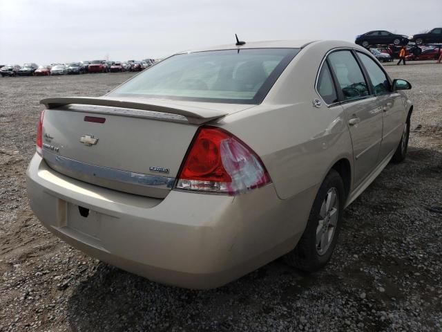 2G1WT57K091222991 - 2009 CHEVROLET IMPALA 1LT GOLD photo 3