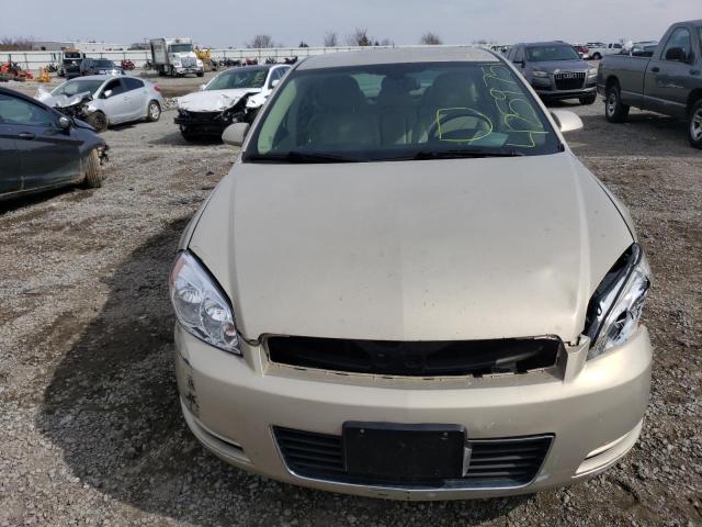 2G1WT57K091222991 - 2009 CHEVROLET IMPALA 1LT GOLD photo 5