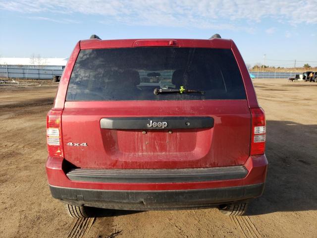 1C4NJRBBXCD538028 - 2012 JEEP PATRIOT SPORT RED photo 6