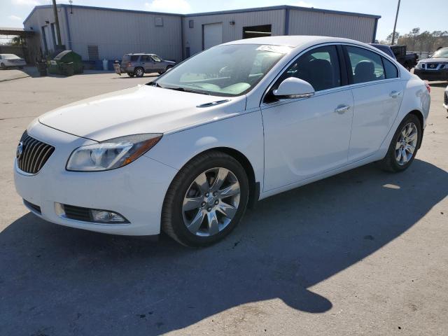 2G4GT5GV0D9227362 - 2013 BUICK REGAL PREMIUM WHITE photo 1