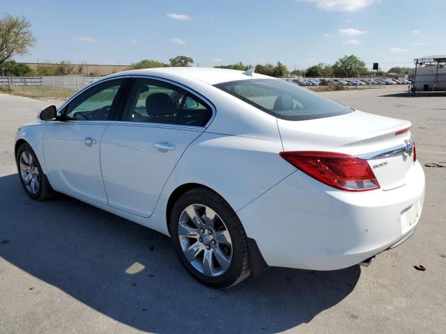 2G4GT5GV0D9227362 - 2013 BUICK REGAL PREMIUM WHITE photo 2