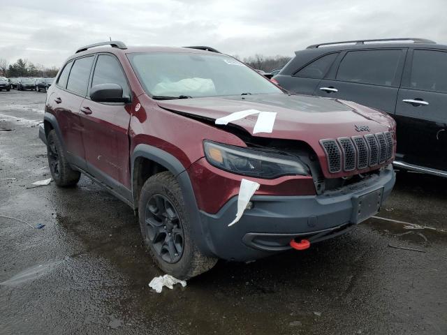 1C4PJMBX0KD211062 - 2019 JEEP CHEROKEE TRAILHAWK BURGUNDY photo 4