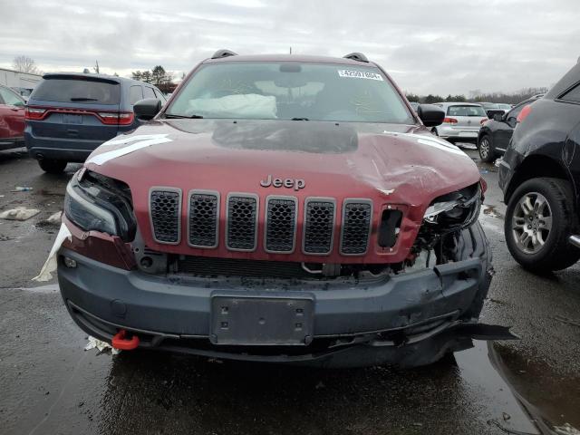 1C4PJMBX0KD211062 - 2019 JEEP CHEROKEE TRAILHAWK BURGUNDY photo 5