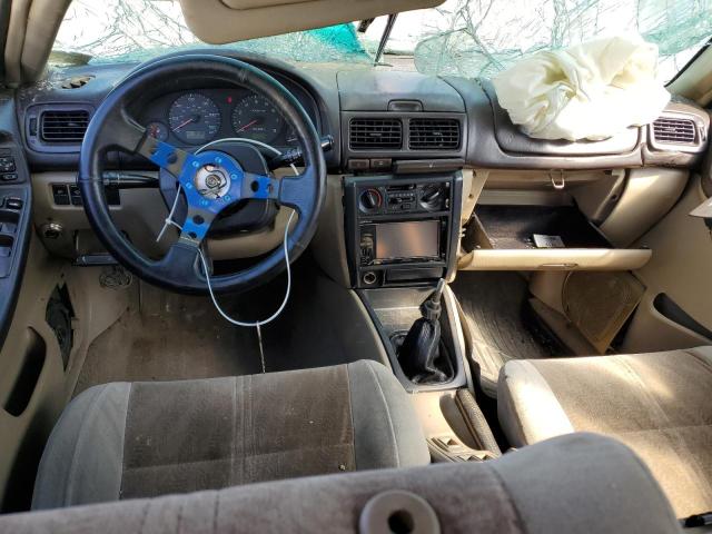 JF1SF65501G738006 - 2001 SUBARU FORESTER S TEAL photo 8