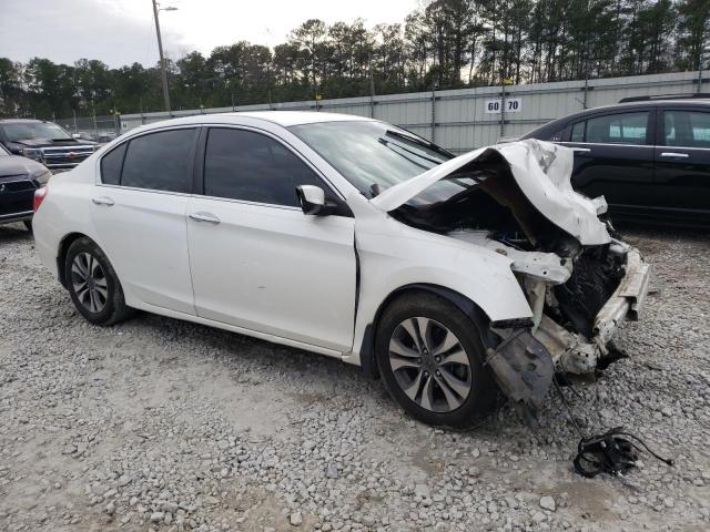 1HGCR2F30DA126828 - 2013 HONDA ACCORD LX WHITE photo 4