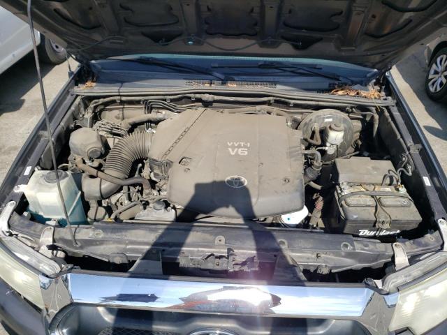 5TFJU4GNXEX055779 - 2014 TOYOTA TACOMA DOUBLE CAB PRERUNNER GRAY photo 11