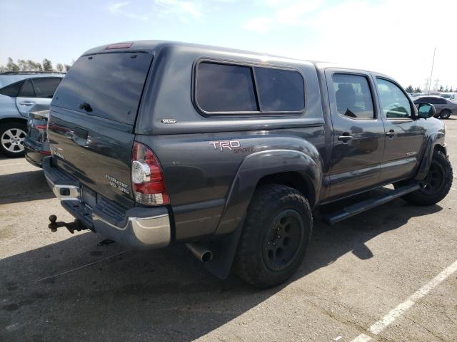 5TFJU4GNXEX055779 - 2014 TOYOTA TACOMA DOUBLE CAB PRERUNNER GRAY photo 3