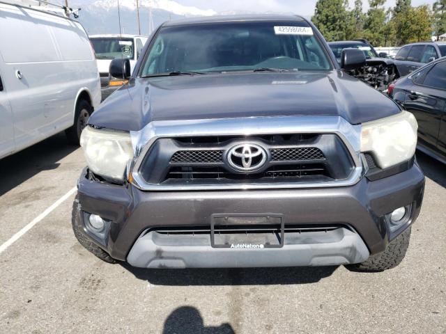 5TFJU4GNXEX055779 - 2014 TOYOTA TACOMA DOUBLE CAB PRERUNNER GRAY photo 5