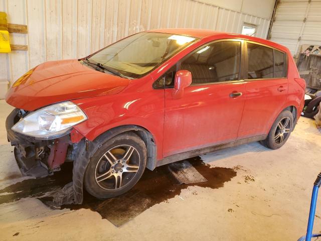 3N1BC13E57L451311 - 2007 NISSAN VERSA S RED photo 1