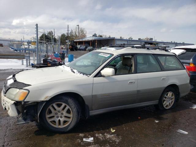 4S3BH686926647588 - 2002 SUBARU LEGACY OUTBACK LIMITED WHITE photo 1