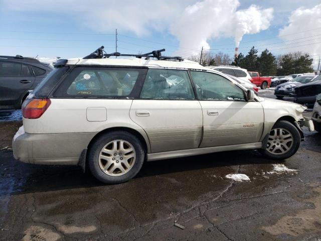 4S3BH686926647588 - 2002 SUBARU LEGACY OUTBACK LIMITED WHITE photo 3