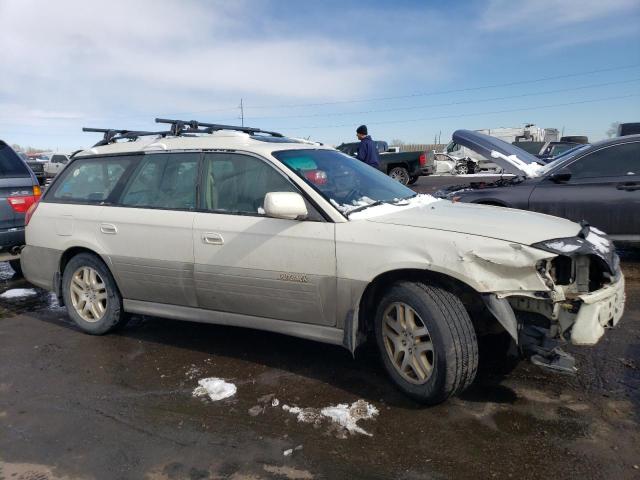 4S3BH686926647588 - 2002 SUBARU LEGACY OUTBACK LIMITED WHITE photo 4