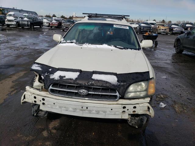 4S3BH686926647588 - 2002 SUBARU LEGACY OUTBACK LIMITED WHITE photo 5