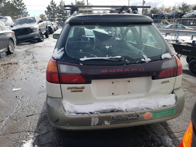 4S3BH686926647588 - 2002 SUBARU LEGACY OUTBACK LIMITED WHITE photo 6