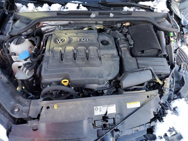 3VWLA7AJ3FM290599 - 2015 VOLKSWAGEN JETTA TDI BLACK photo 11