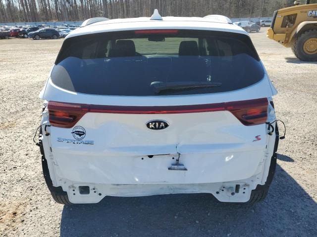 KNDP63AC9L7751049 - 2020 KIA SPORTAGE S WHITE photo 6