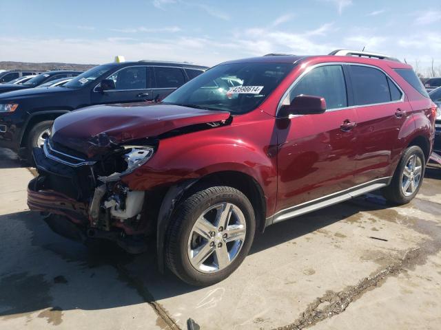 2GNALCEK3G1167904 - 2016 CHEVROLET EQUINOX LT BURGUNDY photo 1