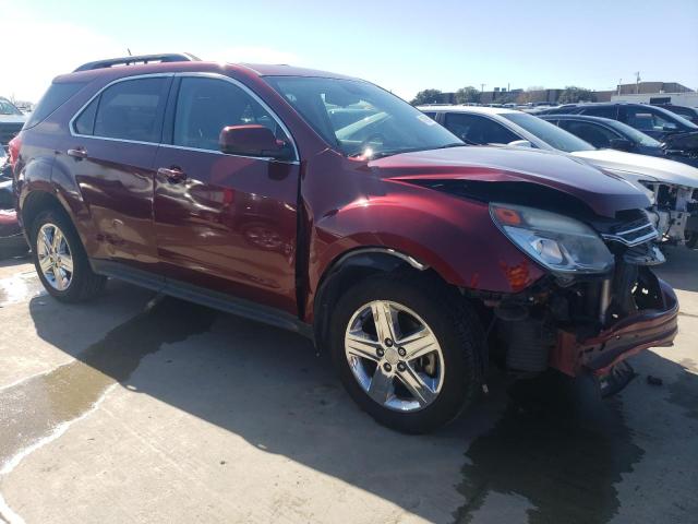 2GNALCEK3G1167904 - 2016 CHEVROLET EQUINOX LT BURGUNDY photo 4