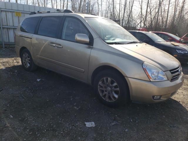 KNDMB233776189184 - 2007 KIA SEDONA EX GOLD photo 4